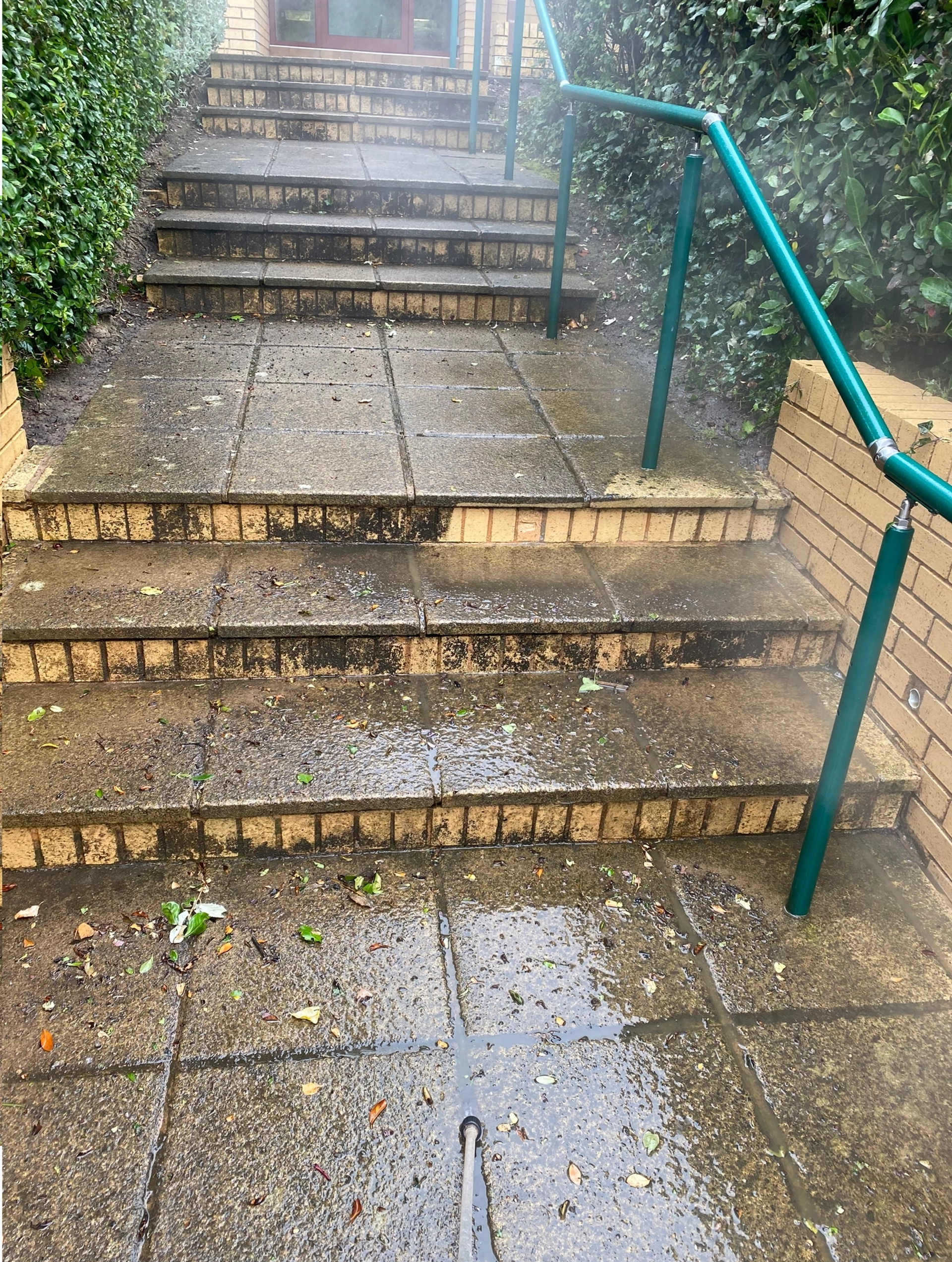 Pressure washing example 3